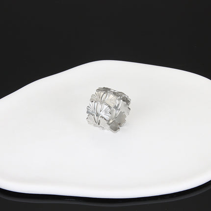 European And American Stainless Steel Adjustable Finger Ring Adjustable Women Charm Jewelry Gifts