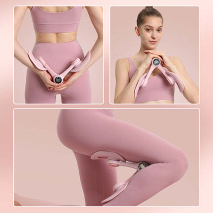 Ergonomic Thigh Trainer Thigh Trainer With Counter Adjustable Thigh With Lcd Display For Men Women Pelvic Floor Muscle Trainer