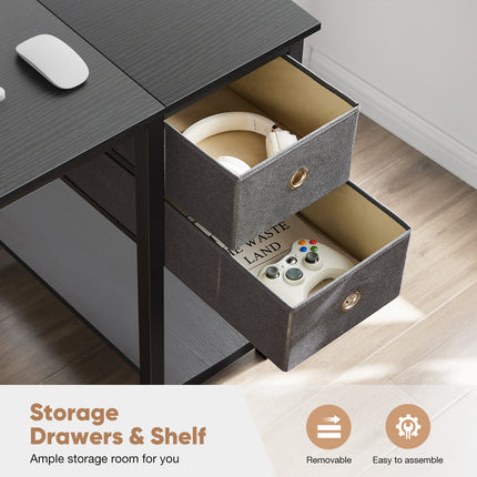 Computer Desk With Drawer