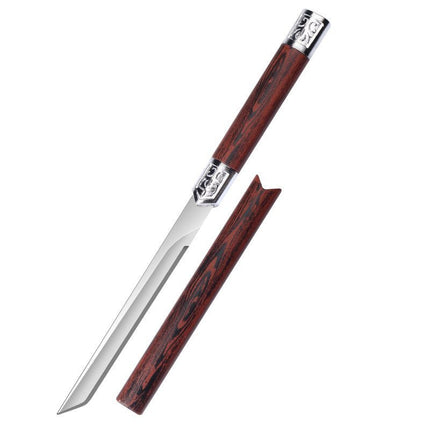 Outdoor Barbecue High Hardness Wilderness Life-saving Knife