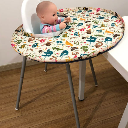 Baby eating chair eating mat