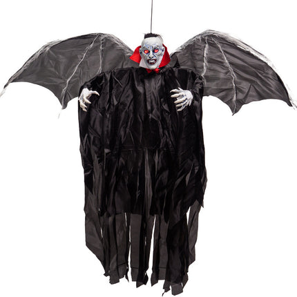 Big Bat Vampire Pendant Ornament Induction Luminous Atmosphere Props