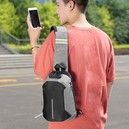 Oxford cloth shoulder bag