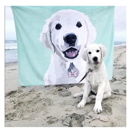 Custom Desig Flannel Blanket Knee Warm Blanket