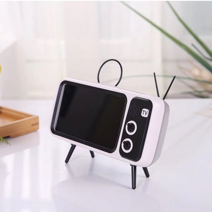 Retro TV mini portable audio