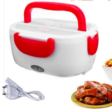 Electric lunch box food grade plastic 110v 220v plug in lunch box household appliances gift