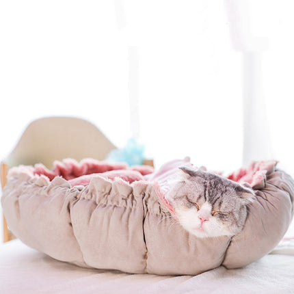 Four Seasons Universal Pet House Cat Dog Mat Bed Pink Petal