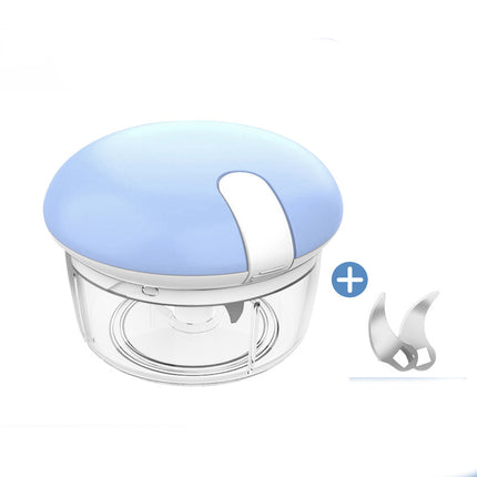 Mini  Powerful Meat Grinder Garlic Press Ginger Grinding Vegetable Cutter Hand-power Food Chopper Mincer Mixer