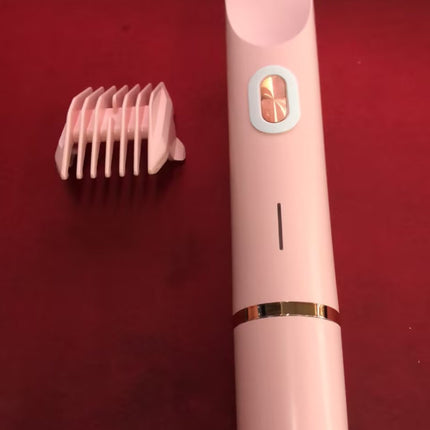 2 In 1 Hair Remover Women's Double Head Shaver Private Pubic Hair Trimmer Electric Razor Wet Dry Electric Body Hair