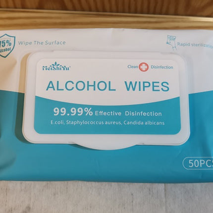 50PCS Alcohol Wipes Disinfection