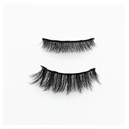 Three pairs of false eyelashes