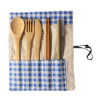 Portable Bamboo Tableware 6-Piece Set