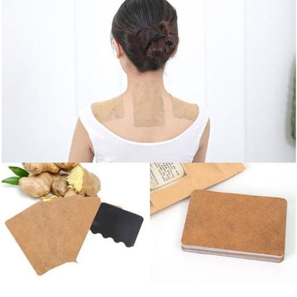 Heat moxibustion navel cervical spine warm body heating stick knee ginger paste fever warm joint joint cold stickers genuine