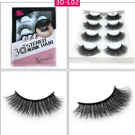 3D false eyelashes