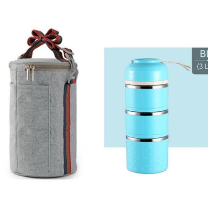 Amazing Compartment Lunch Box - Inspired by Japanese Chefs