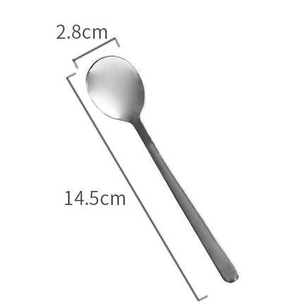 Golden spoon spoon coffee Nordic spoon stirring