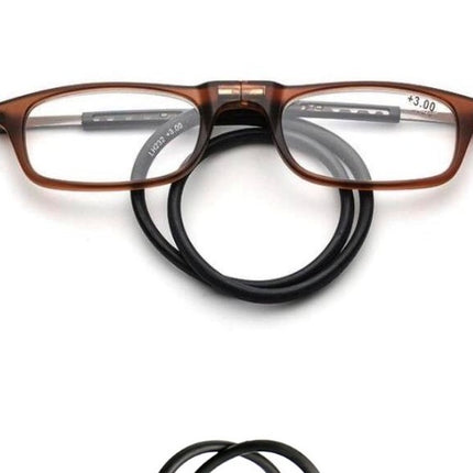 Portable Magnetic Absorption Hang Neck Reading Glasses Men Magnet Reading Glasses Women Diopter Glasses