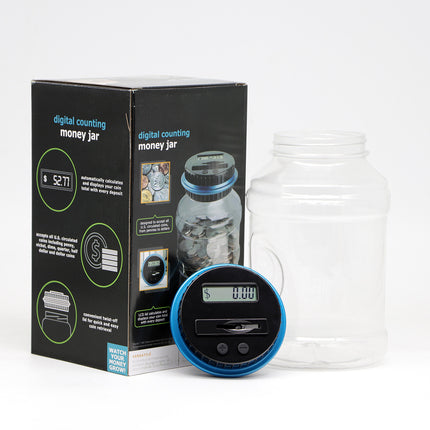 Electronic Digital Counting Coin Money Saving Box