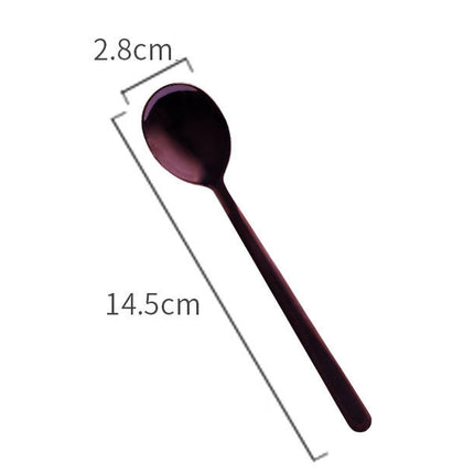 Golden spoon spoon coffee Nordic spoon stirring
