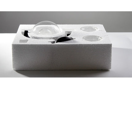 Rotating Earth-shaped Glass Wine Container