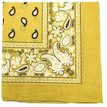 Cashew Flower Paisley Hip Hop Square Scarf
