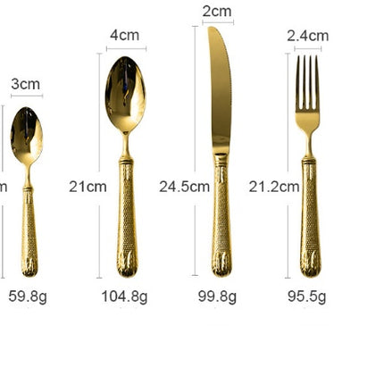 Stainless Steel Steak Cutlery Four-piece Western Cutlery