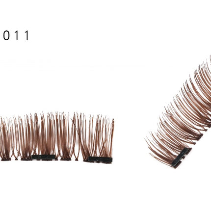 Magnet false eyelashes hand-woven