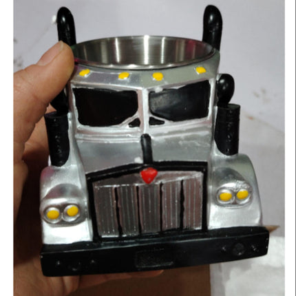 Durable Truck Coffee Mug Semi Truck Handcrafted Coffee Cup Semi-trailer Shaped Semi-Truck Coffee Mugs For Family