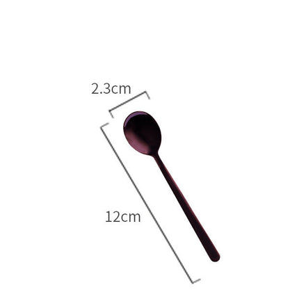 Golden spoon spoon coffee Nordic spoon stirring