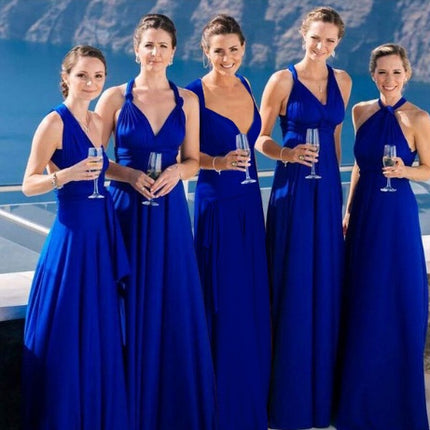 Women's Sexy Long Party Dress Club Floor-Length Summer Backless Bandage Maxi Dress Multiway Bridesmaids Boho Women Dress Vestidos