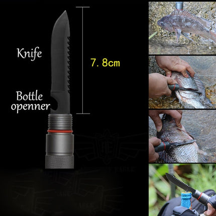 Outdoor Defense Tactical Stick Alpenstock Hiking Camping Equipment Multifunctional Walking Stick