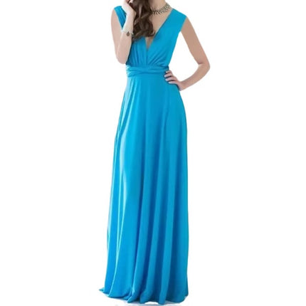 Women's Sexy Long Party Dress Club Floor-Length Summer Backless Bandage Maxi Dress Multiway Bridesmaids Boho Women Dress Vestidos