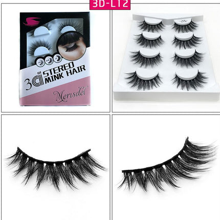 3D false eyelashes