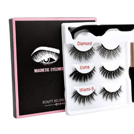 Magnetic false eyelashes