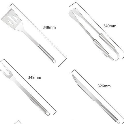 10 pieces of bbq barbecue tools outdoor baking utensils