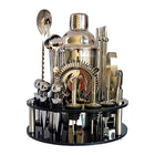 Black Acrylic Rotating Set Bar Tools