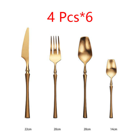 Four-piece Stainless Steel Cutlery Spoon