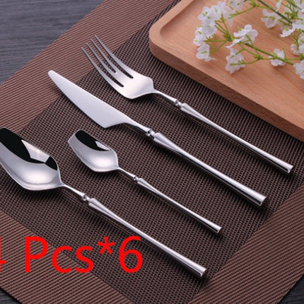 Four-piece Stainless Steel Cutlery Spoon