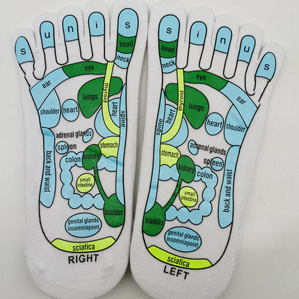 Massage Relieve Tired Feet Socks Acupressure Foot Massager Reflexology Socks Foot Point Sock Foot Point Tool Physiotherapy Sock