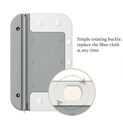 Magnetic Glass Wiper Wash Window Magnets Double Side Cleaning Brush