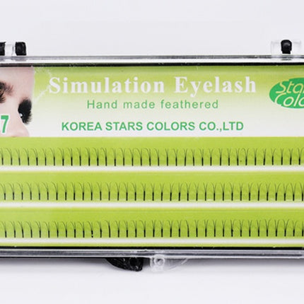 Two Eyelashes Planting Eyelashes