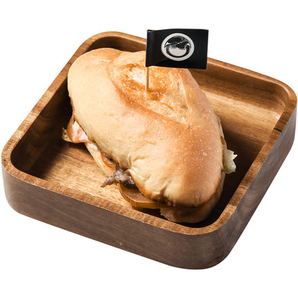 Rectangular Feep Plate Commercial Restaurant Tableware Western Food Dinner Plate