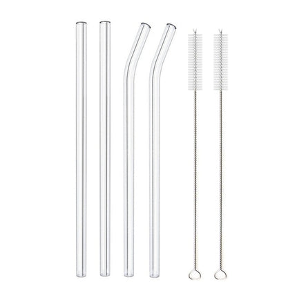 Glass Straws, Pearl Milk Tea Coarse Drinking Straws, Non-disposable Transparent Water Cups, Long Straws
