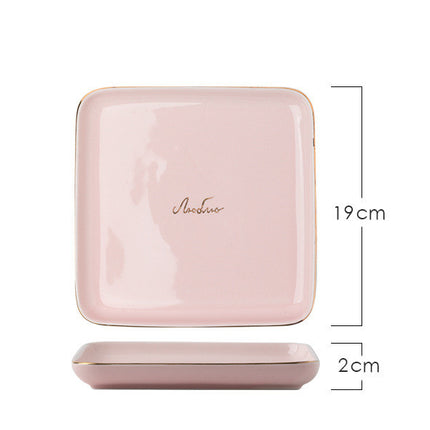 Light Luxury Ceramic Tableware Couple Tableware
