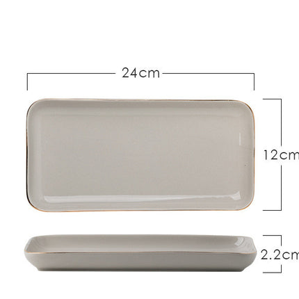 Light Luxury Ceramic Tableware Couple Tableware