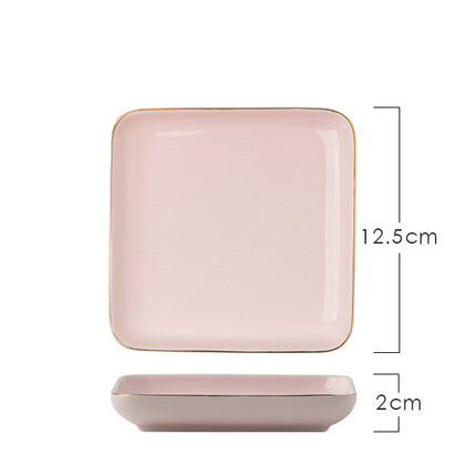 Light Luxury Ceramic Tableware Couple Tableware