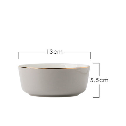 Light Luxury Ceramic Tableware Couple Tableware