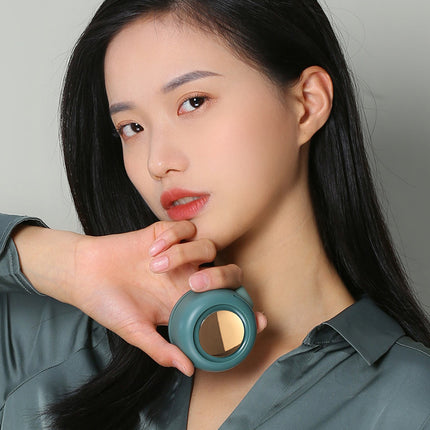 Mini Clip Fan Hanging Waist Neck Fan Girl Electric Air Cooling Fan 900mah USB Leafless Fan 3 Speeds For Outdoor Camping Fishing