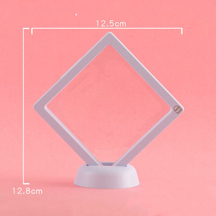 3D Jewelry Coin Display Stand Case Rack Collections Storage Box For Earring Gems Ring Doll Coin Badge Medal Holder