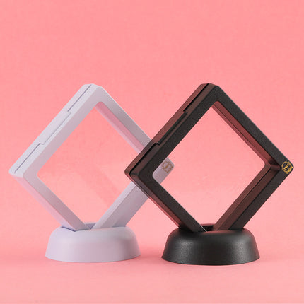 3D Jewelry Coin Display Stand Case Rack Collections Storage Box For Earring Gems Ring Doll Coin Badge Medal Holder